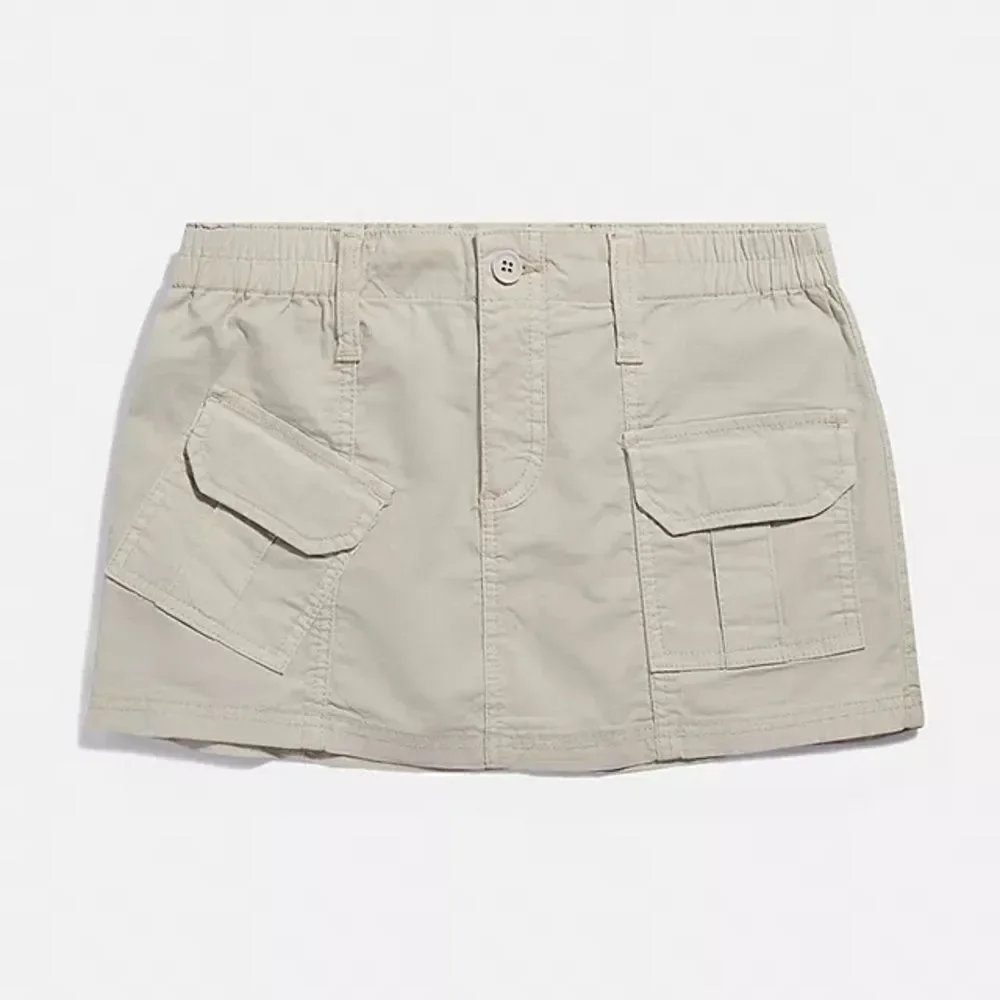 Urban Outfitters BDG Women's Y2K Beige Cargo Skirt Size XL